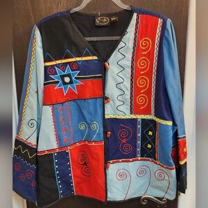 Colorful Patchwork Jacket